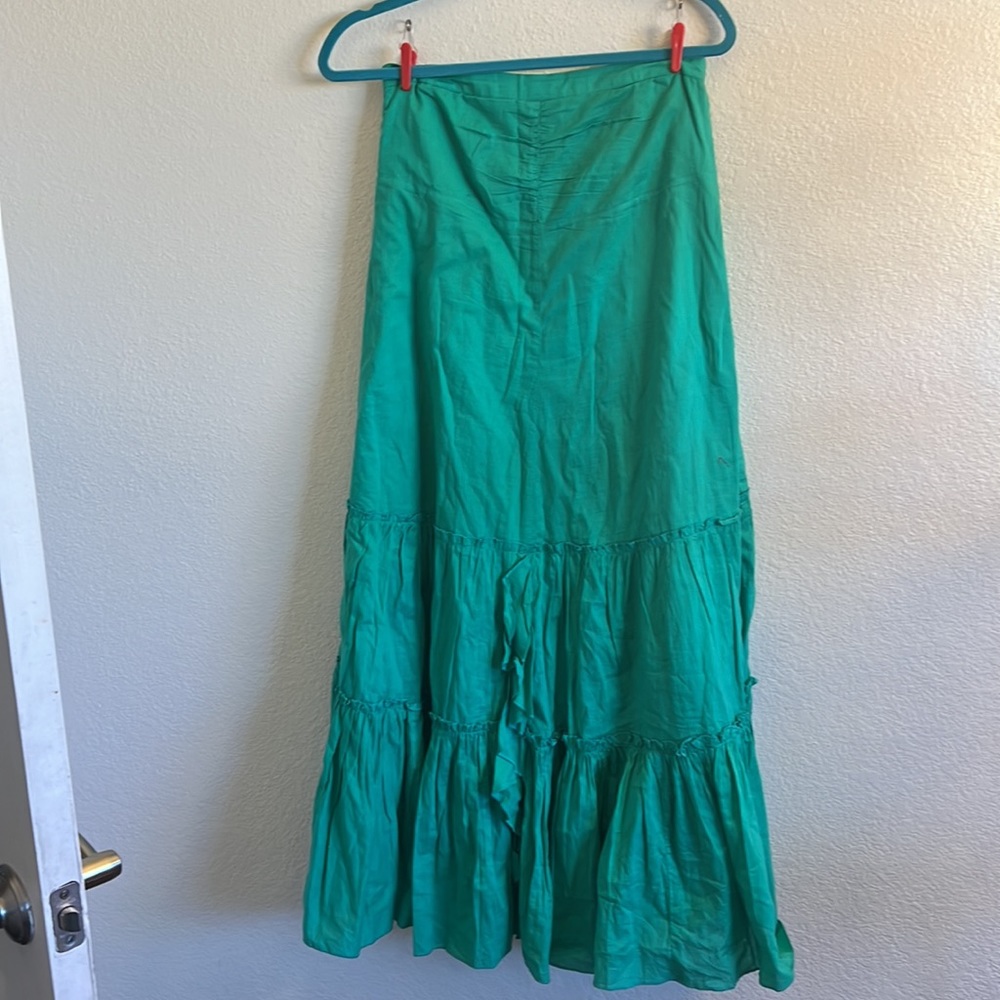 Venus green ruffle skirt - Picture 5 of 6